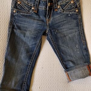 Rock Revival Blue Jean Shorts for Women